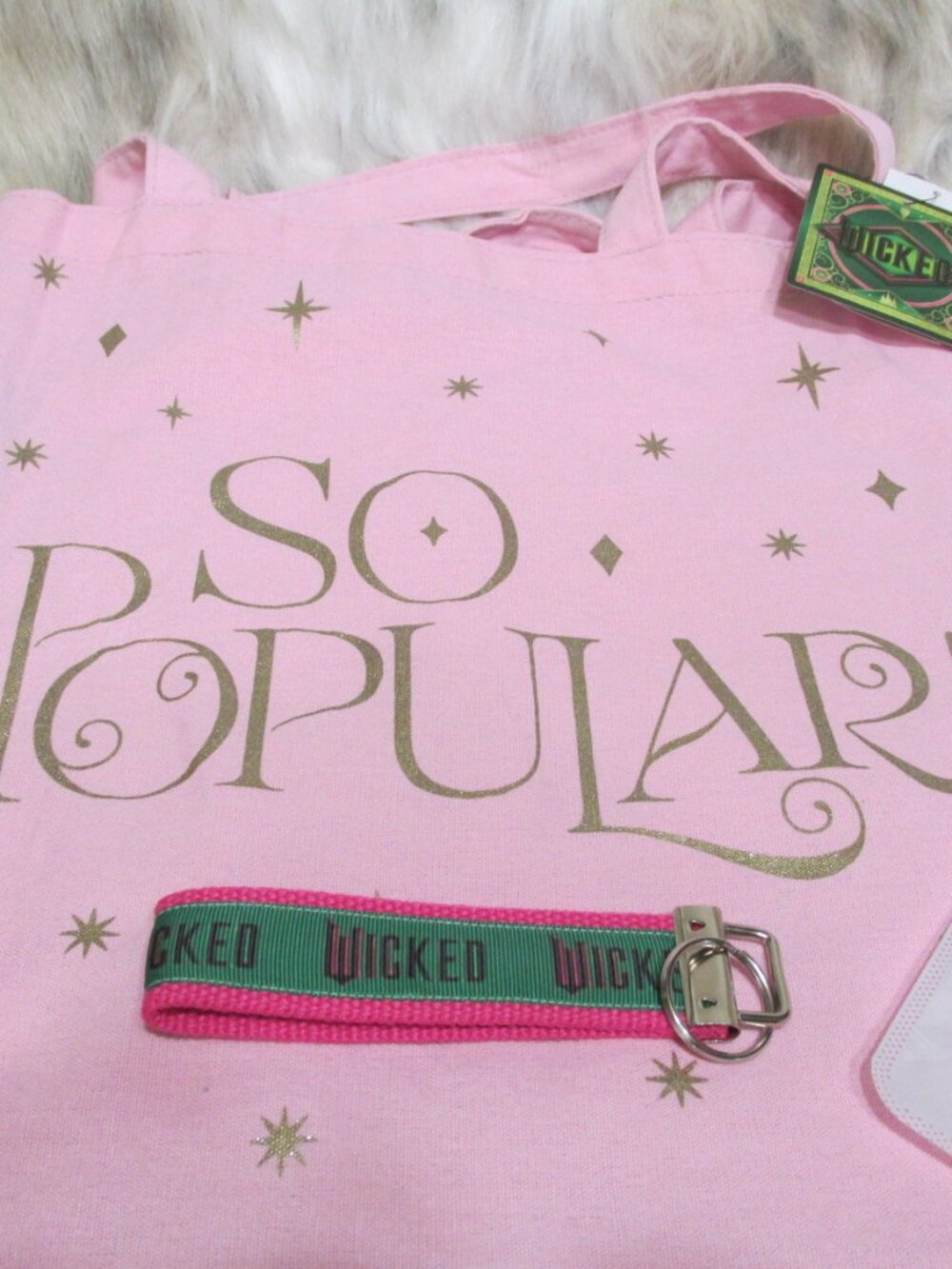 P3074P-New Pink Wicked Bag & Hand Lotion& Keyring & Wicked Pen Bundle